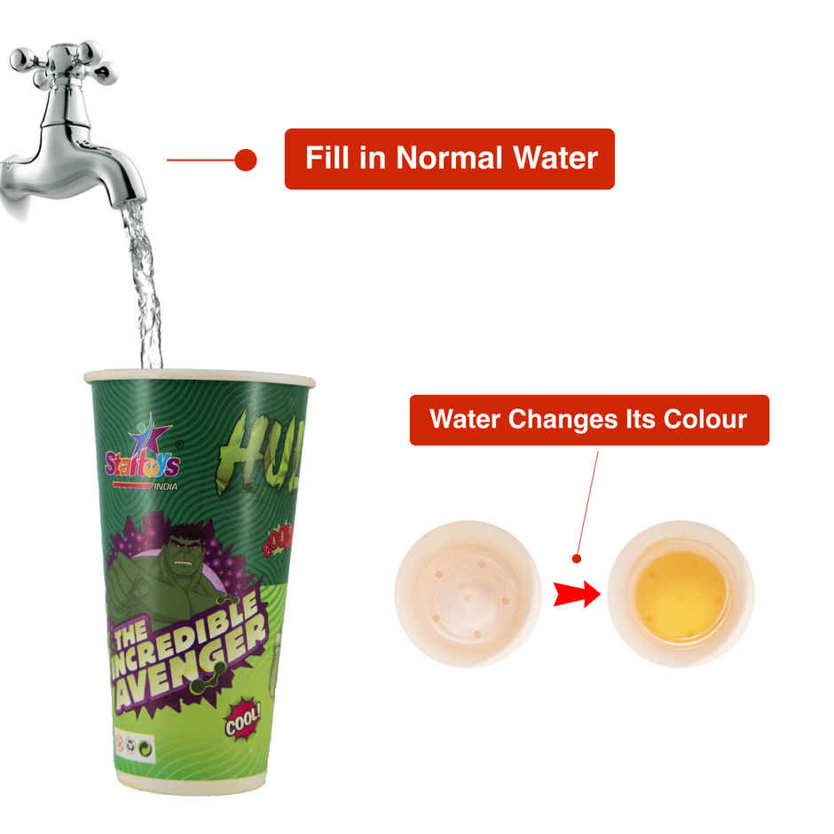 Hulk Holi Magic Glass | Star