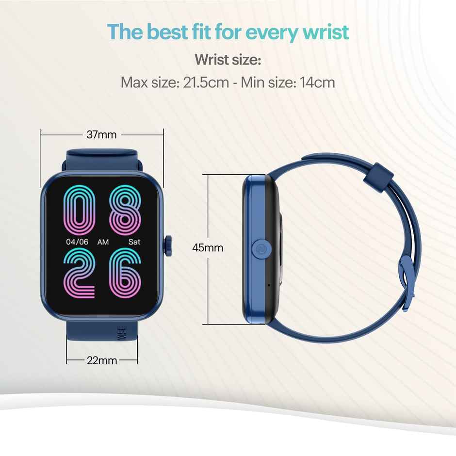 Noise Colorfit Pulse 2 Max Smartwatch Women's Edition | Bluetooth Calling | 1.85" Display | 100+ Sports Mode - Rose Pink