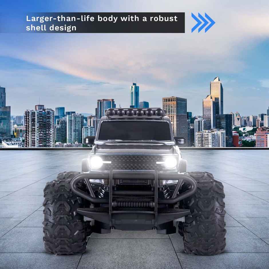 Race N Roll Off Roader Rechargeable Remote Control Monster Truck - For Black