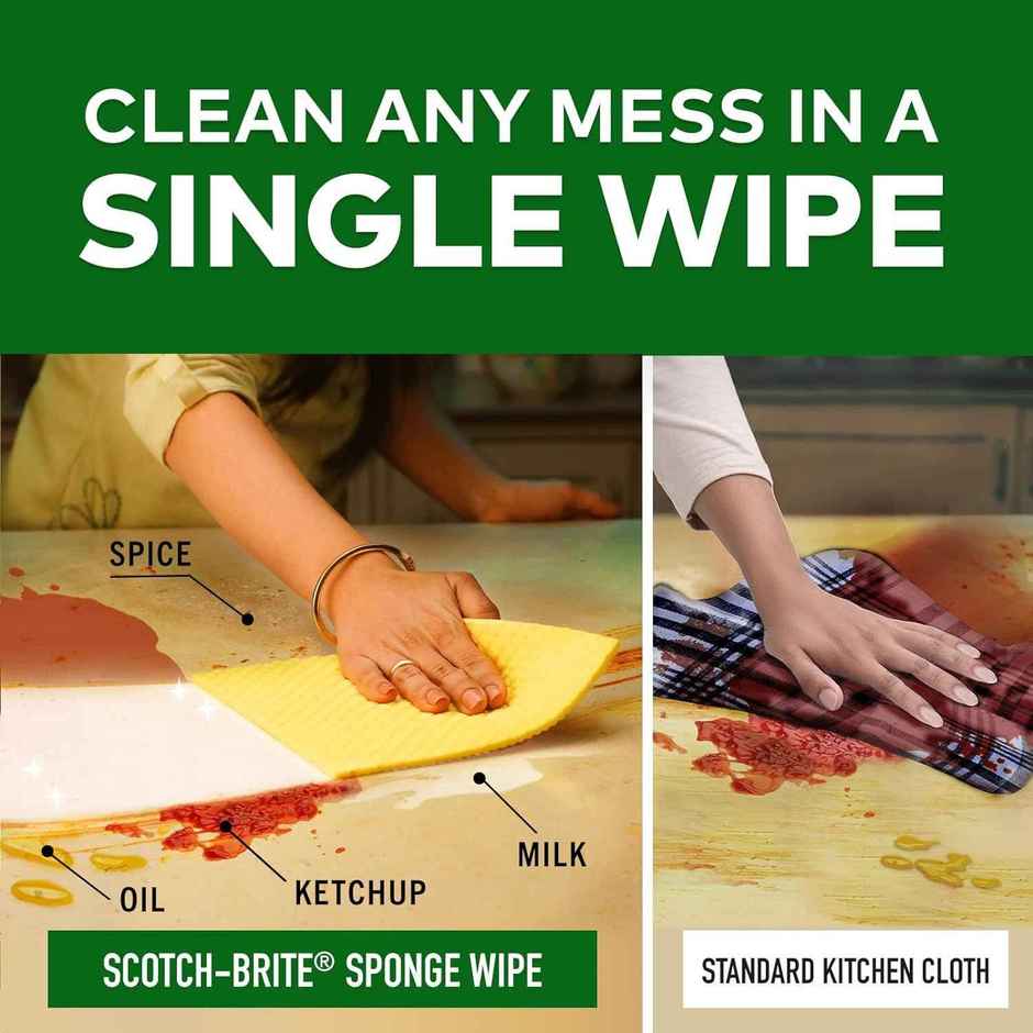 Sparkmate By Crystal Sponge Wipes Set Of 3