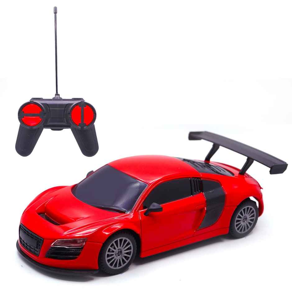 Race N Roll 1:24 Rechargeable Hi Speed Mini Remote Control Car - Aud Red