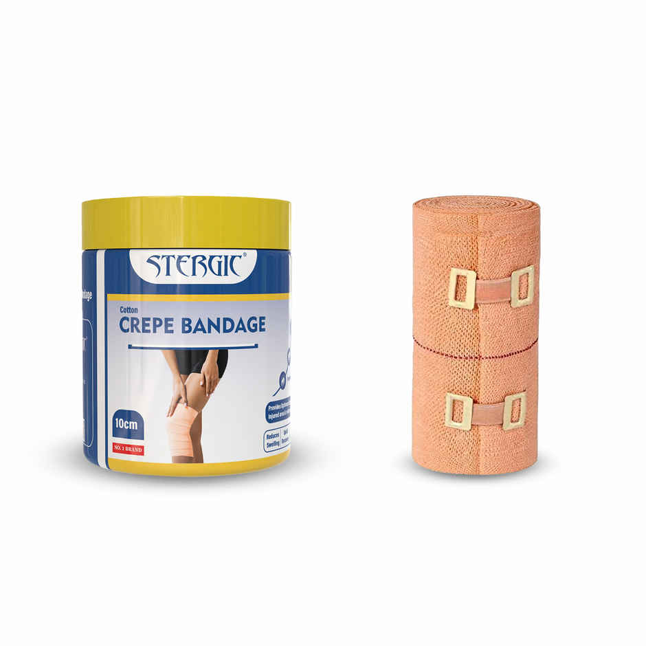 Stergic Crepe Bandage 10 cm x 4 m