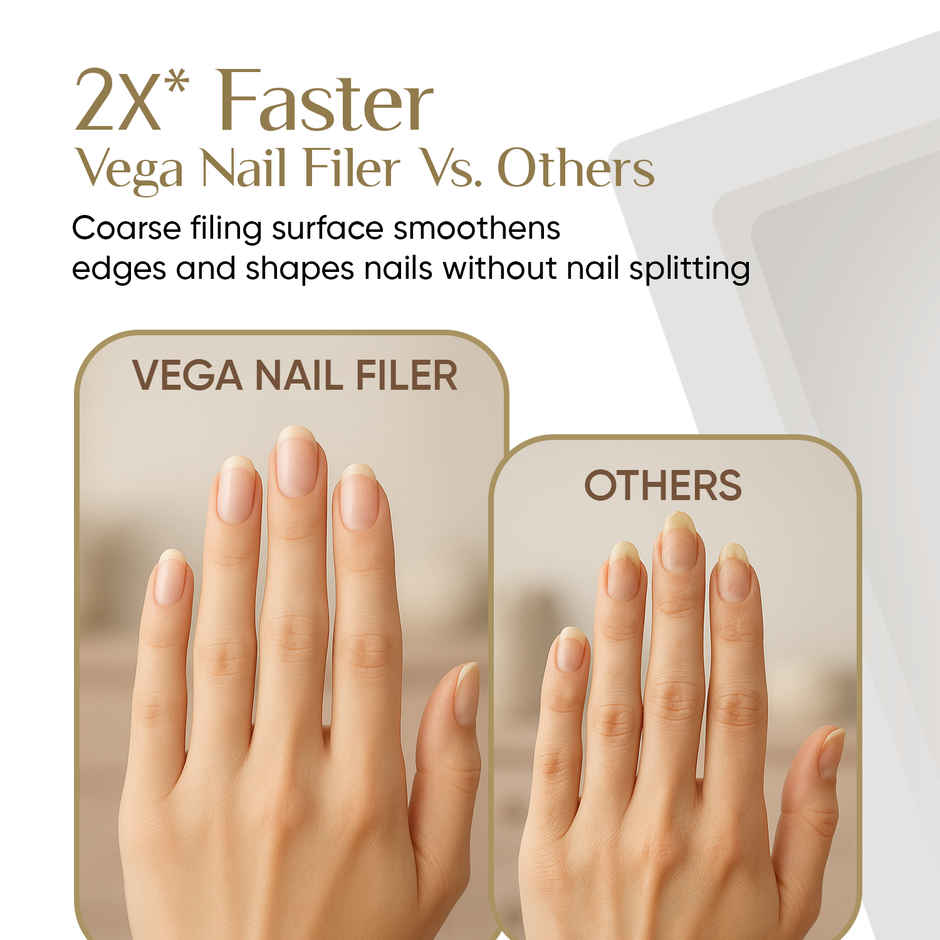 VEGA Nail File | Large | NF8-BL