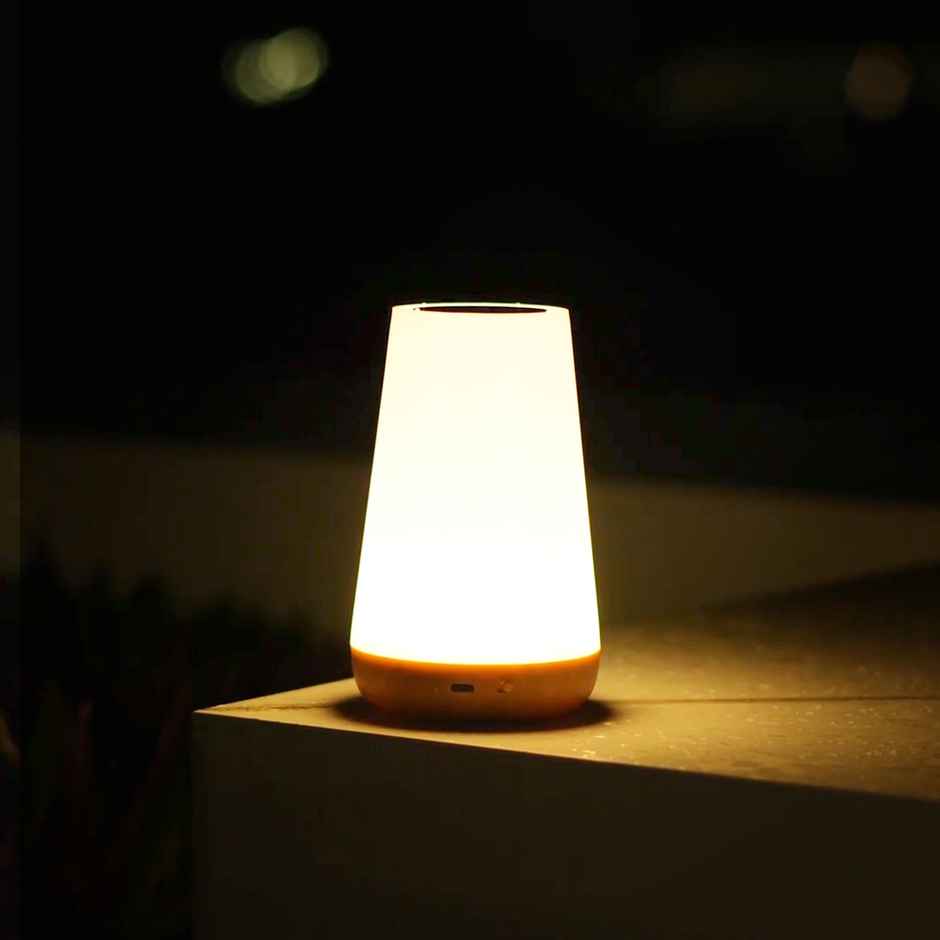 Rosha Halo Wireless Plastic LED Table Lamps With Cozy Warm Lighting