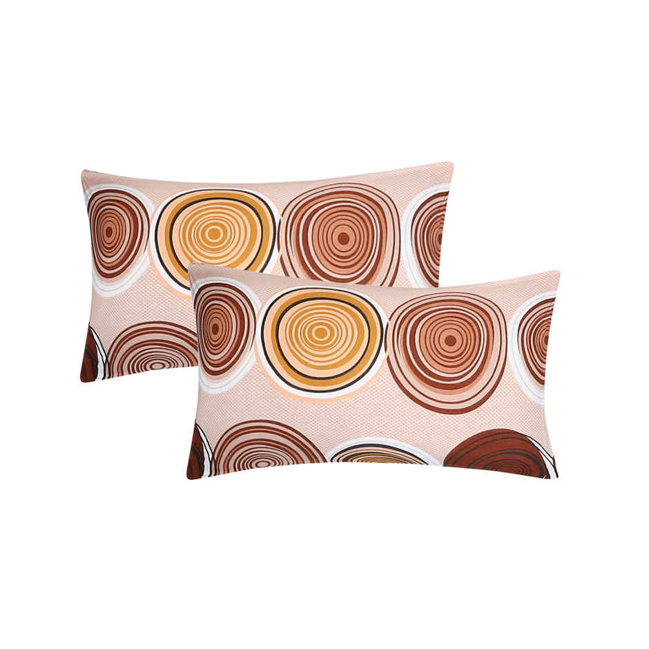 Status Micro King Size Double Abstract Bedsheet | Assorted | 87 x 94 in