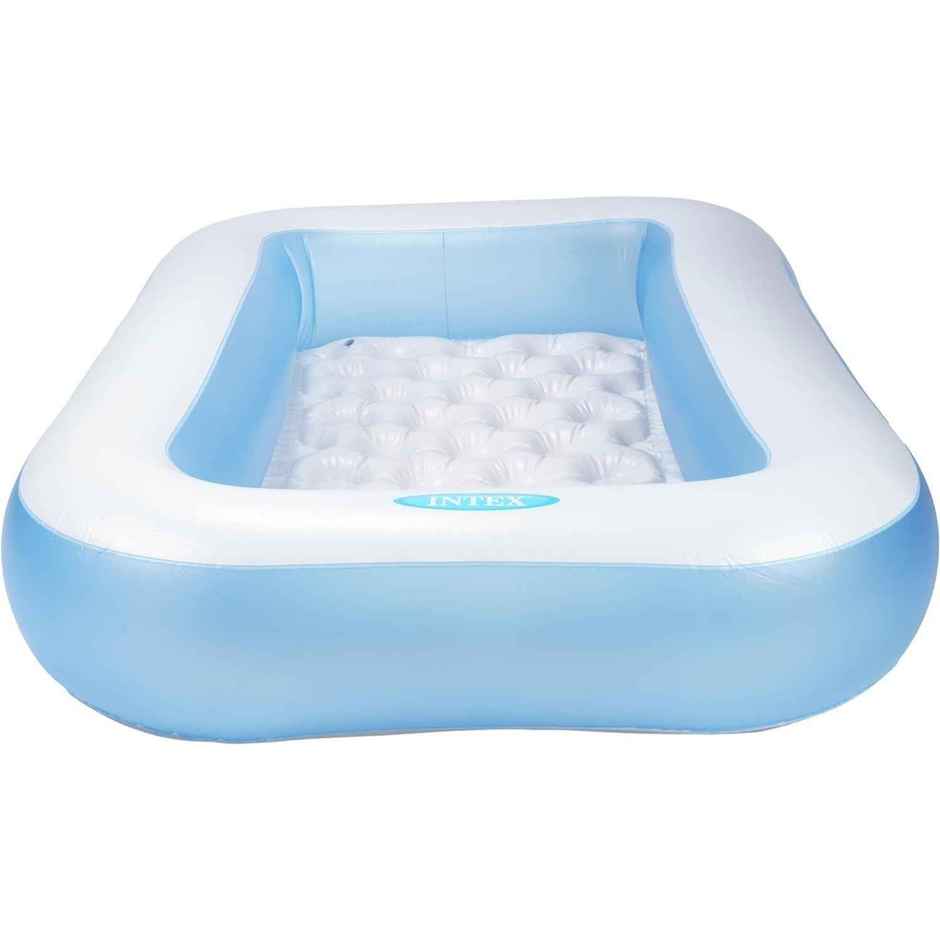 Toyshine Intex Big Rectangular Kids Pool | Blue (Ages 2-5)