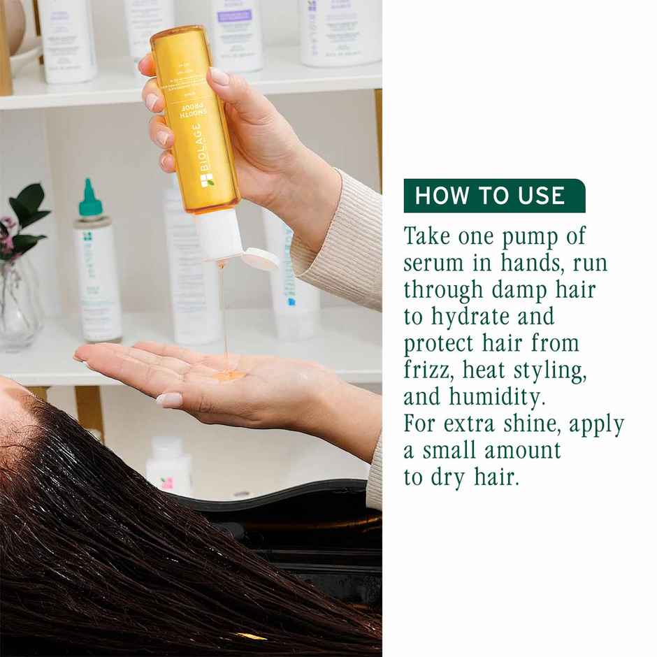 BIOLAGE SMOOTHPROOF 6-in-1 Hair Serum for Frizzy Hair, Vegan & No Added Parabens