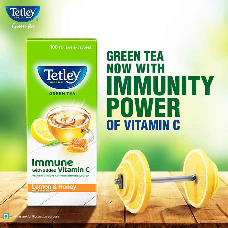 Tetley Lemon and Honey Green Tea