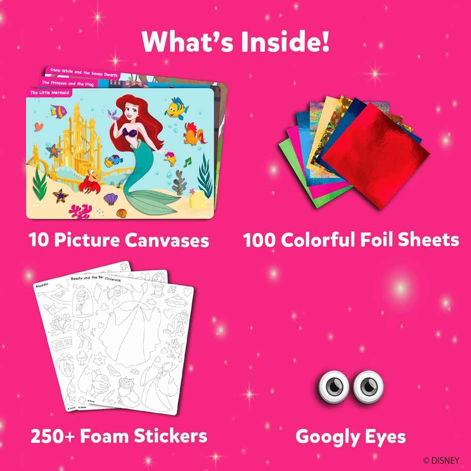 Skillmatics Art & Craft Activity - Foil Fun Disney Princess