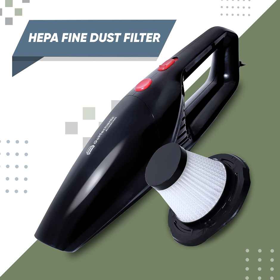 Gomechanic Car Vacuum Cleaner 2In1 Wet & Dry Cleaner For Car With High Suction Power 4500Pa| Wired