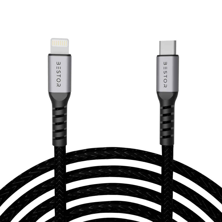 Bestor Type C to Lightning Cable | 60W | 1 m | Nylon Braided