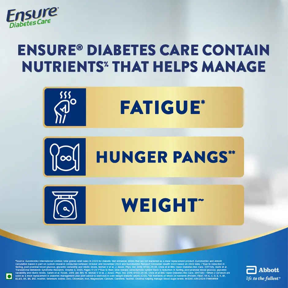 ENSURE Diabetes Care Vanilla Drink Mix