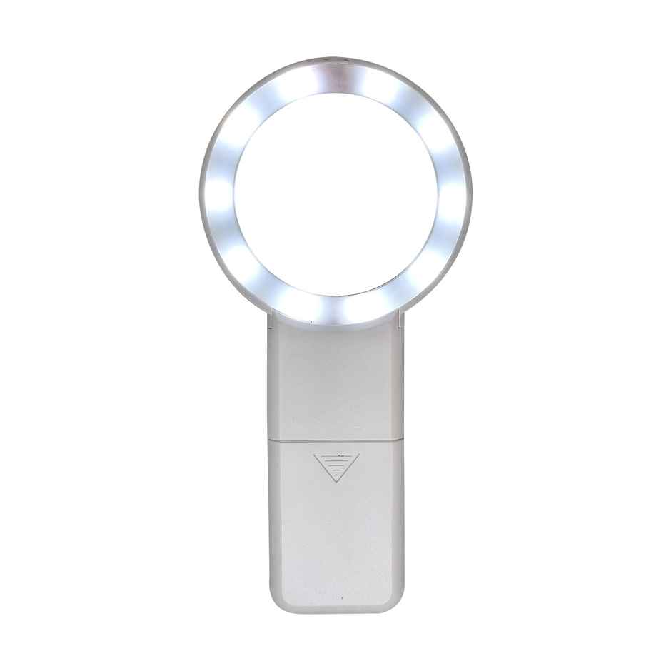 Sahyog Wellness Optical Magnifying Glass with LED-High Magnification Lights for Kids - White
