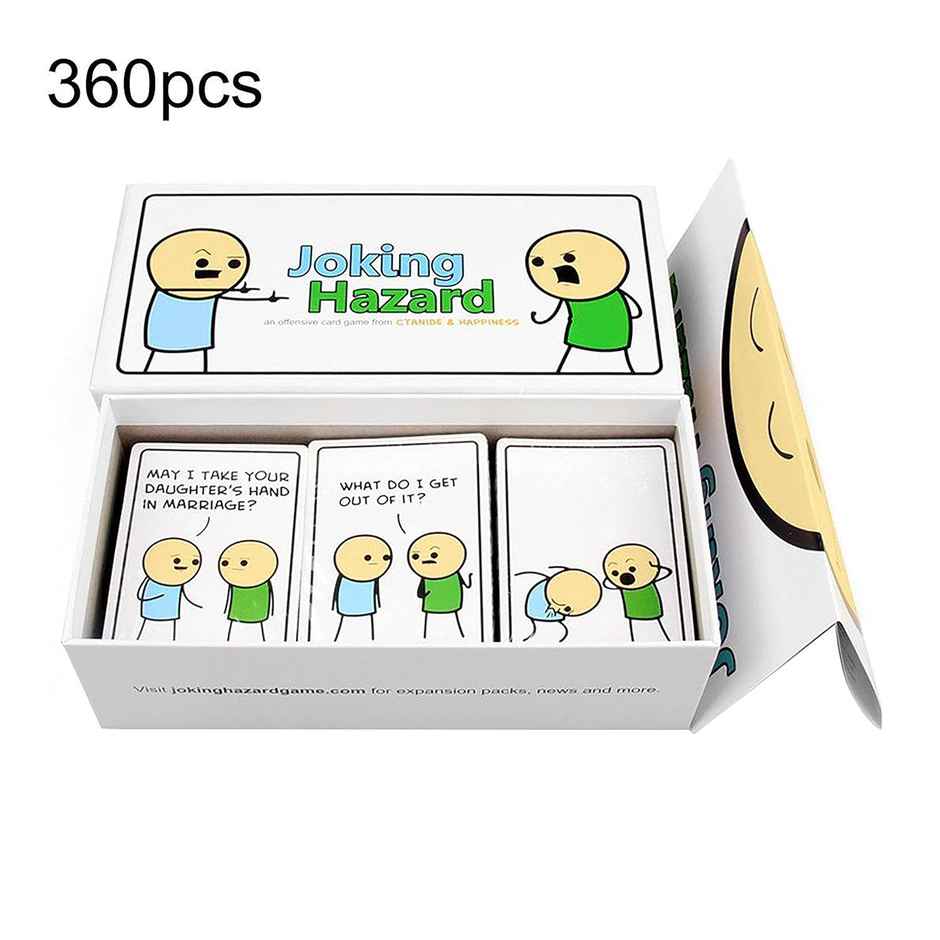 Awestuffs Joking Hazard Funny Comic Building Party Game for 3 to 10 Players Great for Game Night