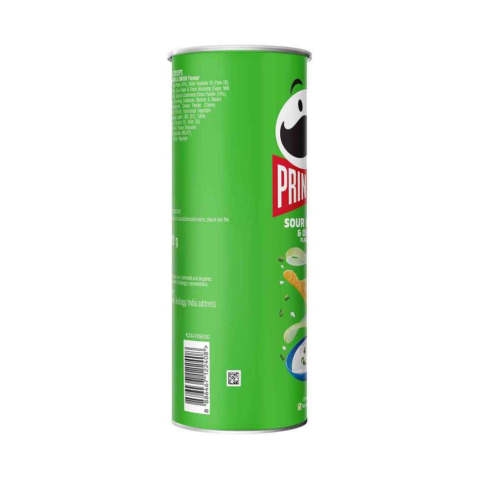 Pringles Potato Chips Sour Cream & Onion Flavour