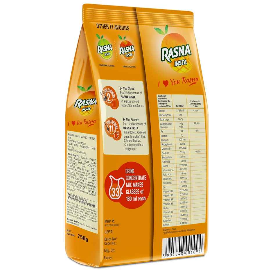 Rasna Mango Instant Powder Mix