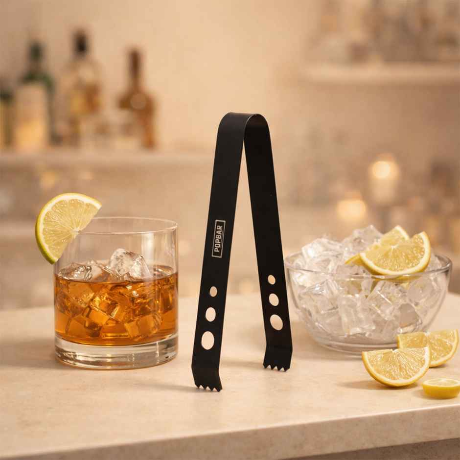 Picfest Popbar Black Matte Ice Tong