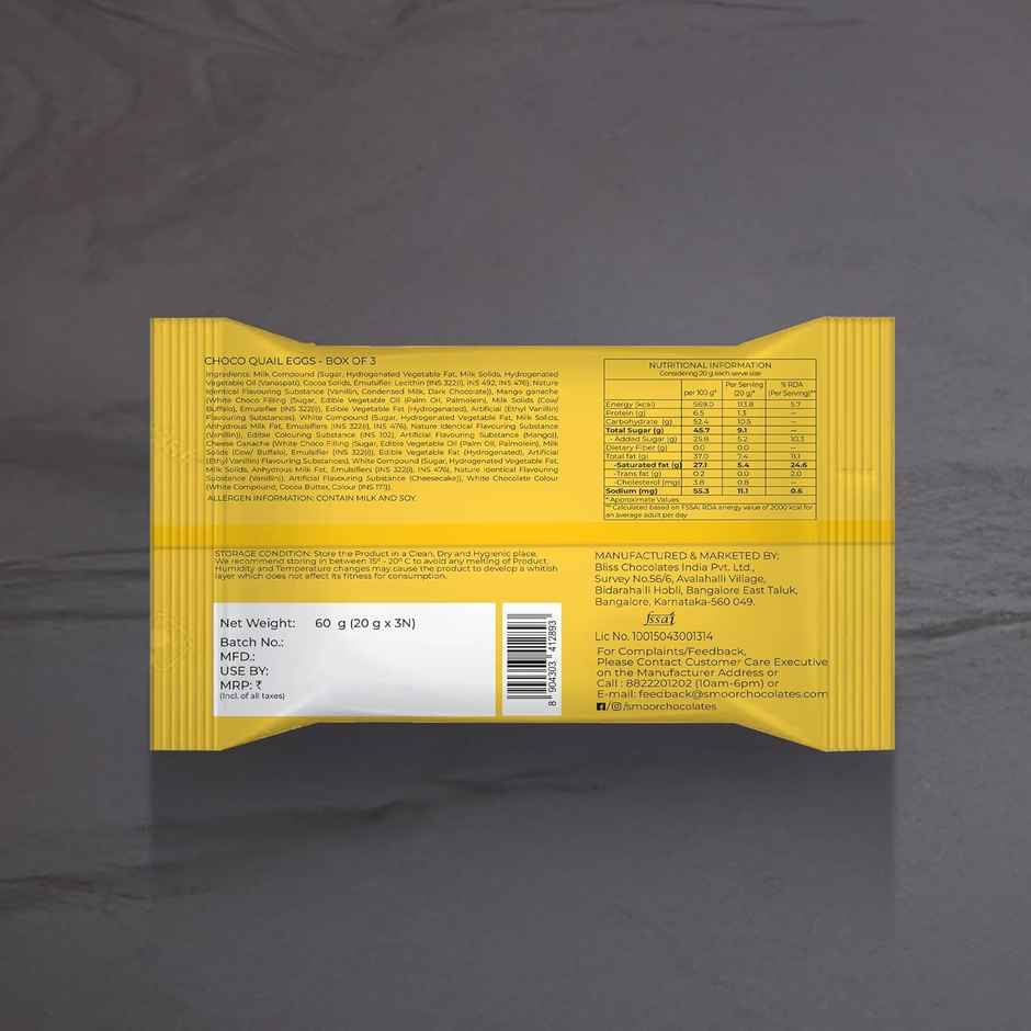 Smoor Easter Choco Quali Eggs