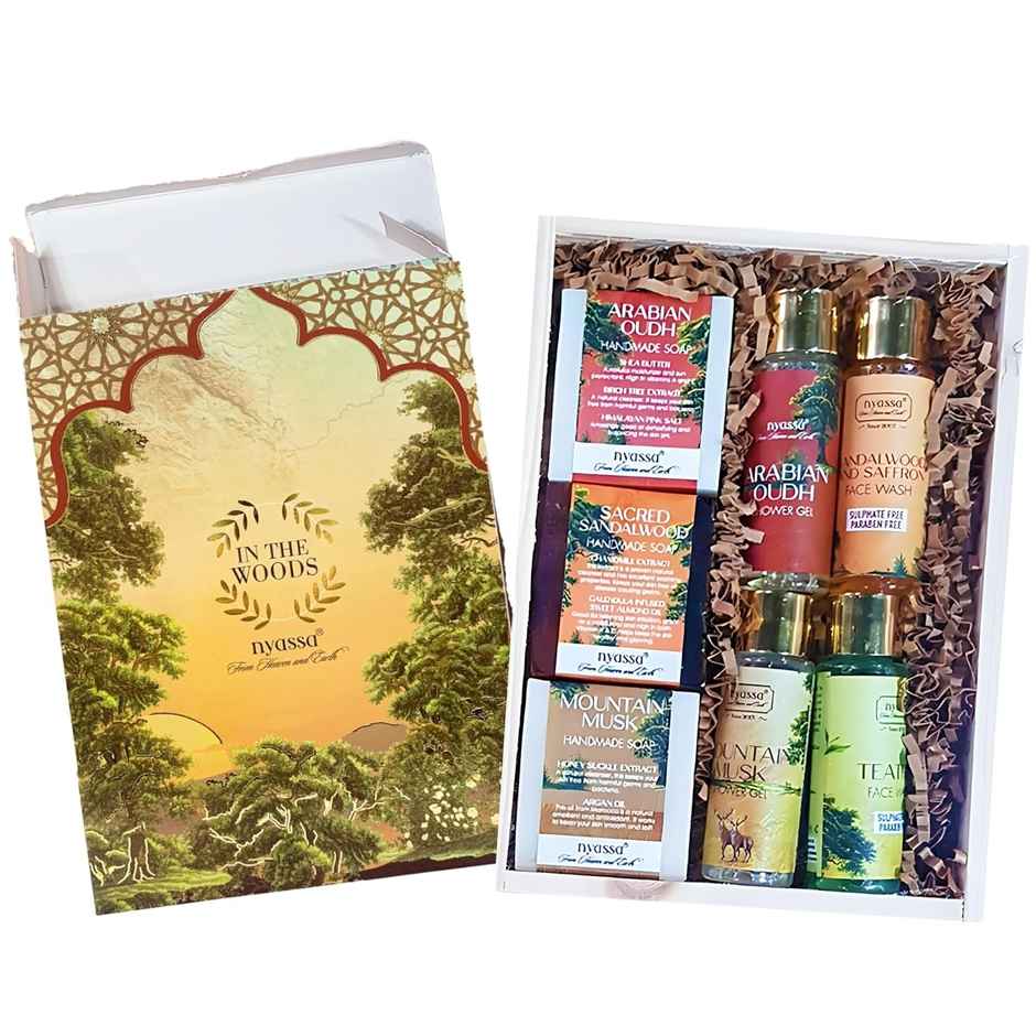 Nyassa In the Woods Gift Box - Wooden Gift Set