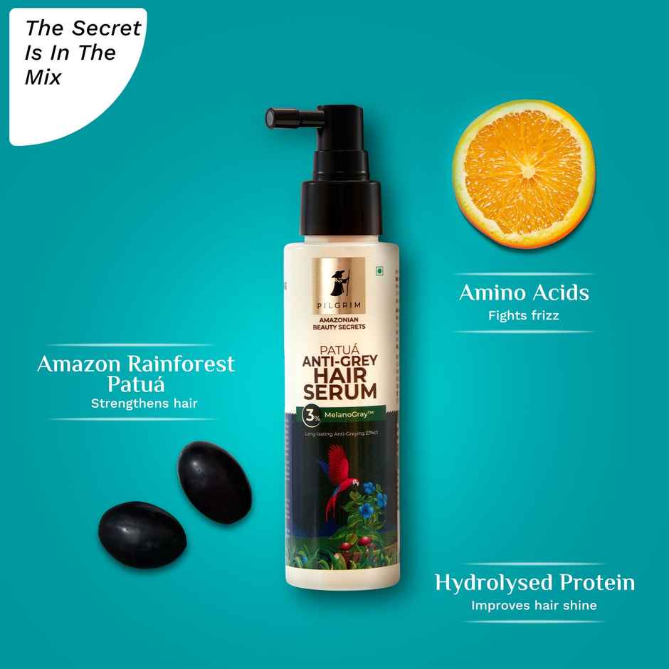 Pilgrim Patua 3% Melanogray Anti-Grey Hair Serum