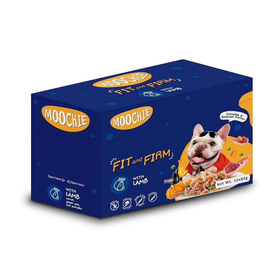 Moochie Dog Wet Food - Fit And Firm - Casserole With Lamb Gravy | Grain-Free