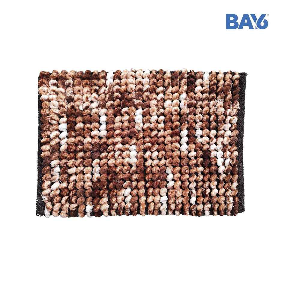 BAY6 Microfibre Popye Doormat - Brown - 40 x 60 cm