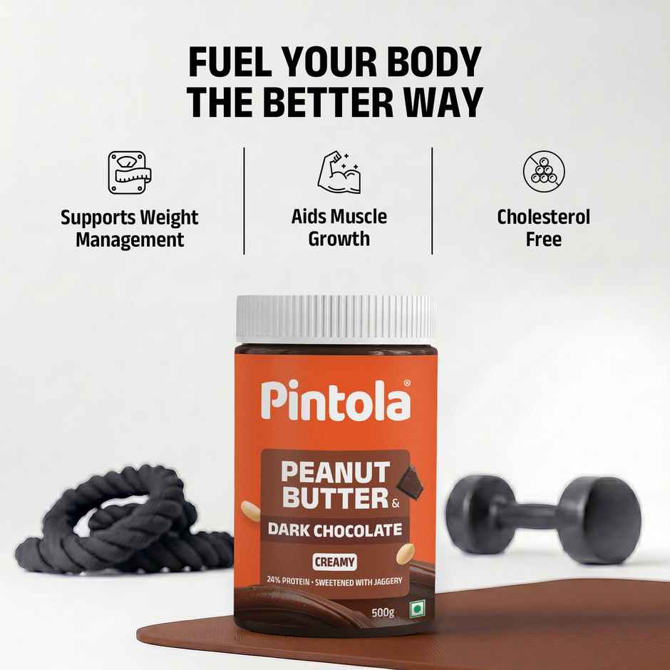 Pintola Dark Chocolate Creamy Peanut Butter