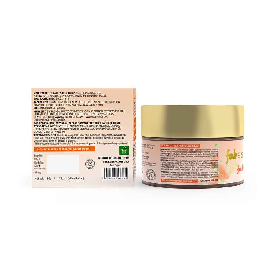 Fabessentials Vitamin C Face Cream