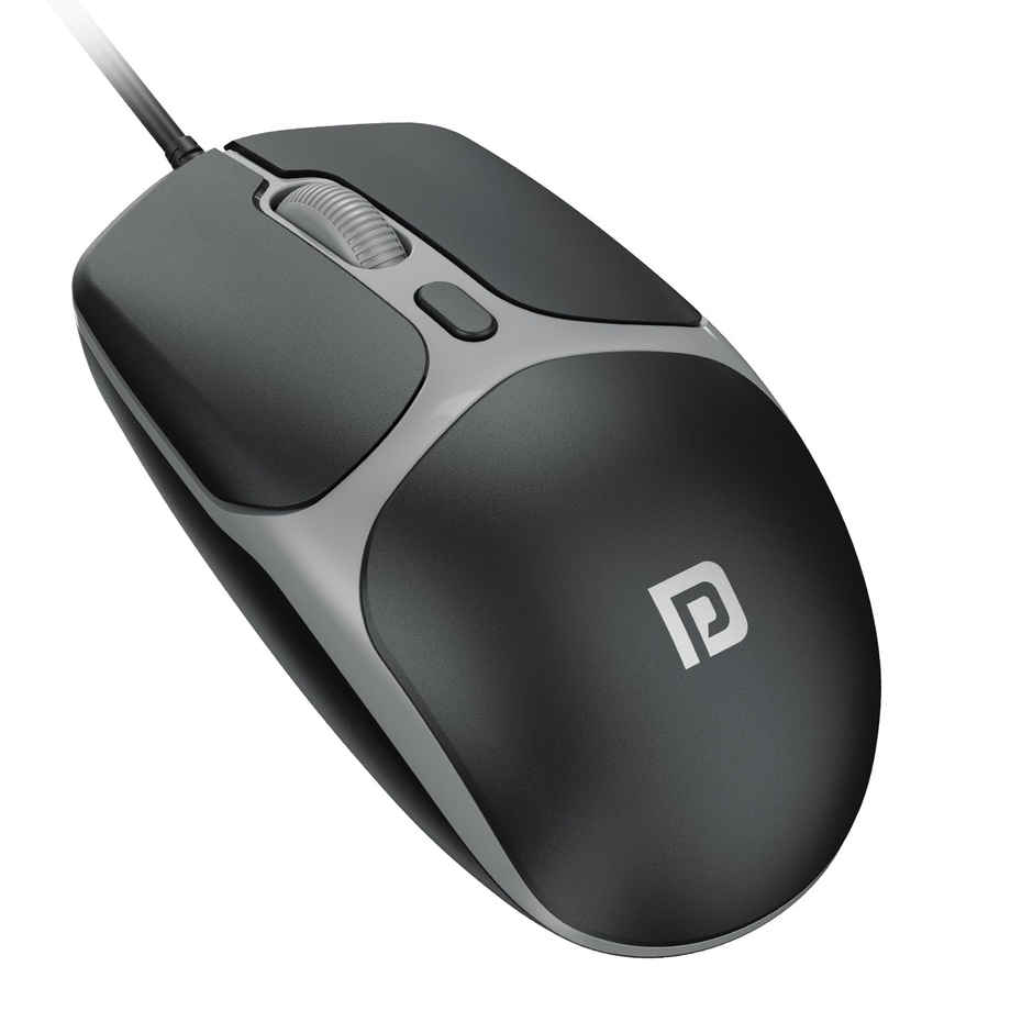 Portronics Toad 103 Wired Optical Mouse | Black