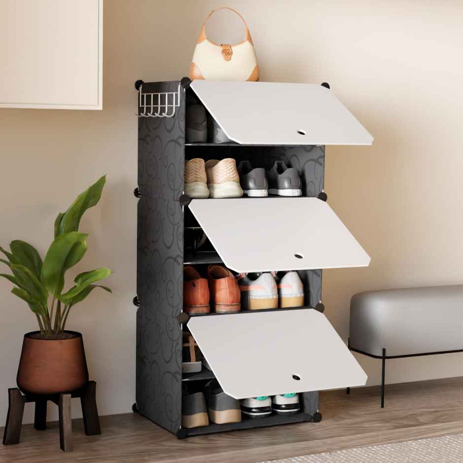 Lifelong ShoeRack for Home | Detachable | Adjustable Height | 6-Layer | Stand with Cover