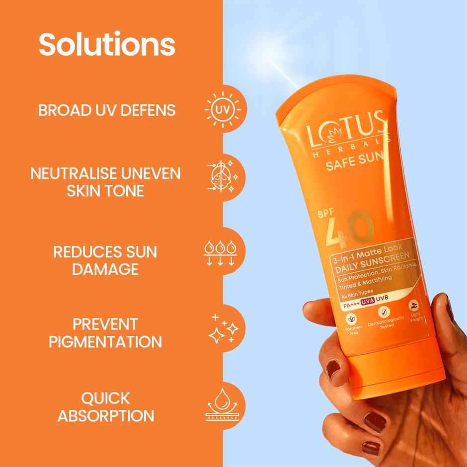 Lotus Herbals Safe Sun