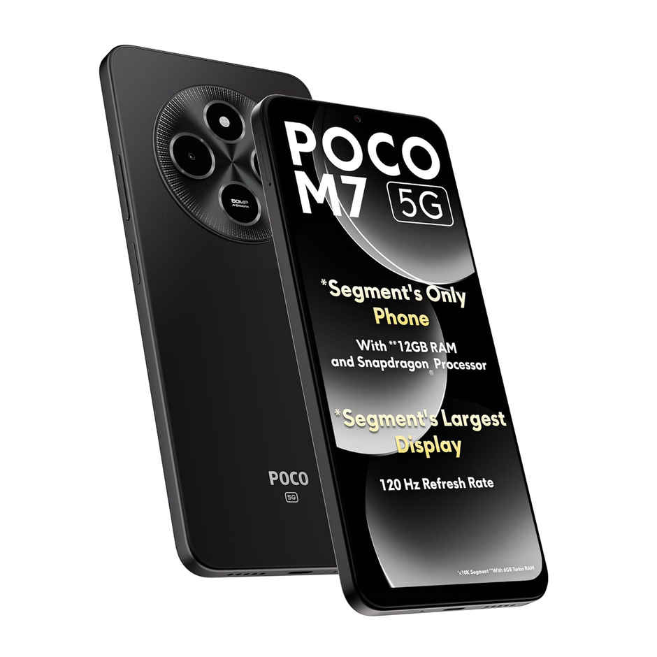 POCO M7 5G | Satin Black | 6GB, 128GB