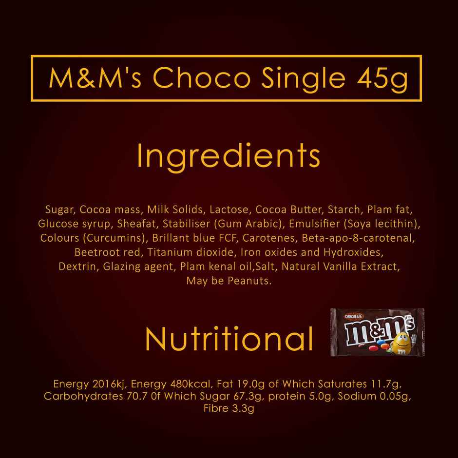 M&M's Chocolate Candies