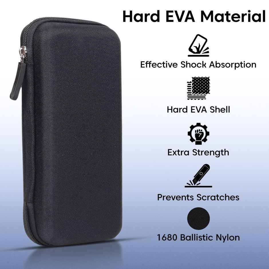 Sounce Portable Electronic Accessories Organizer Pouch for Travel Use