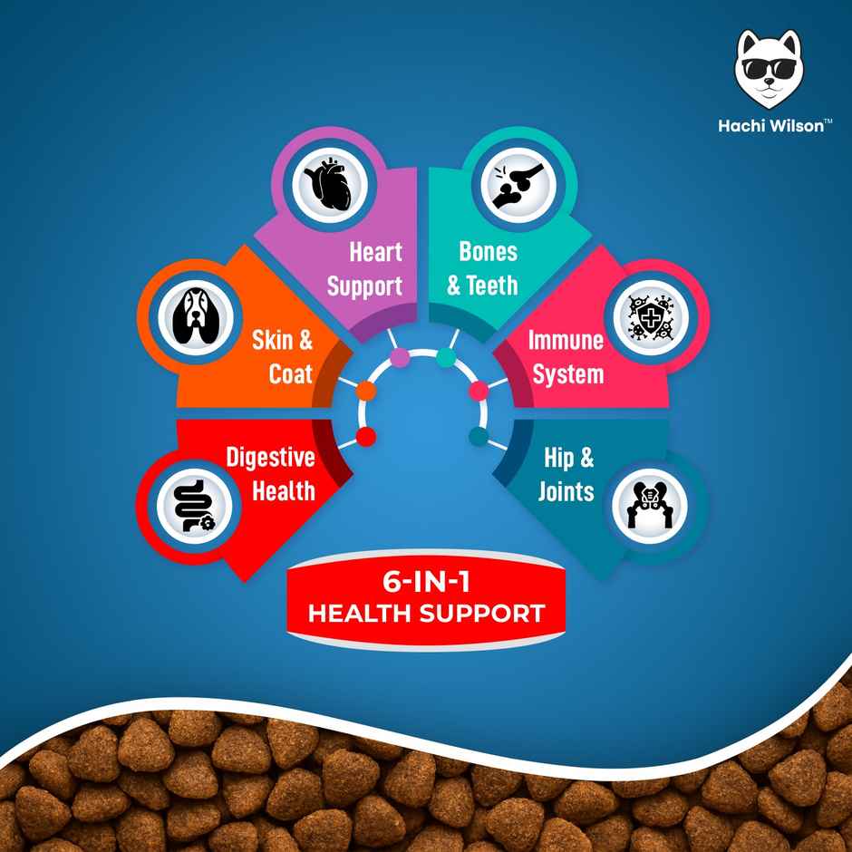 Hachi Wilson Premium Chicken & Oatmeal Dog Food - USA Made for Complete Health & Vitality