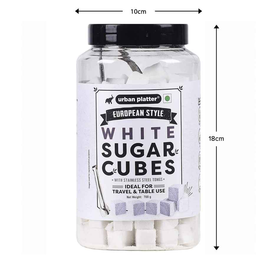 Urban Platter European Style White Sugar Cubes