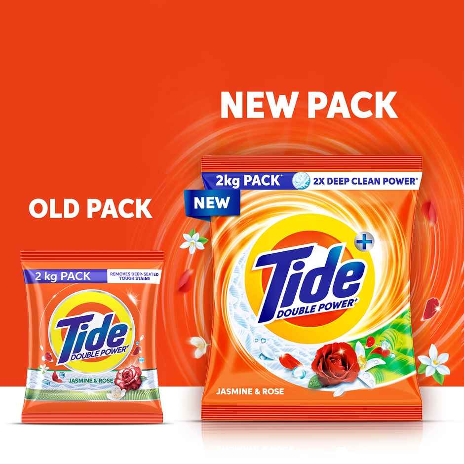 Tide Plus Jasmine & Rose Detergent Powder Combo 