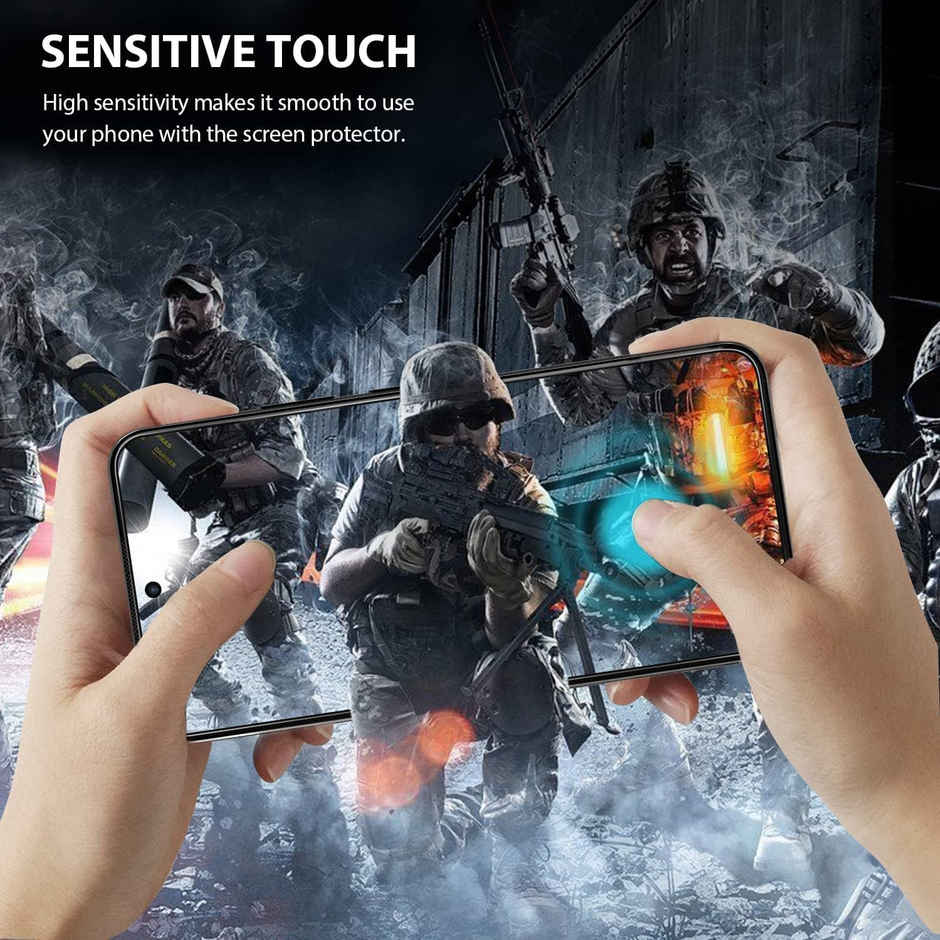 OHONESTY Tempered Glass for Samsung S21 FE| 9H Hardness Screen Protector| ULa Clear