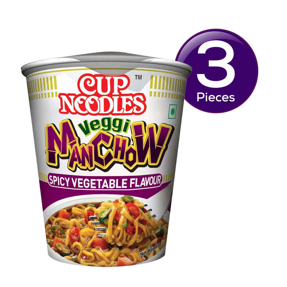 Nissin Cup Noodles Veggie Manchow Combo
