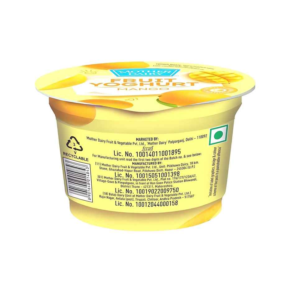 Mother Dairy Yoghurt- Mango