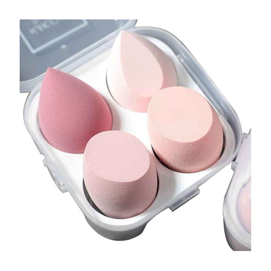 Midazzle Ultra soft Beauty Blender Makeup Sponge Puff, Set of 4 | Assorted | MIBB3003