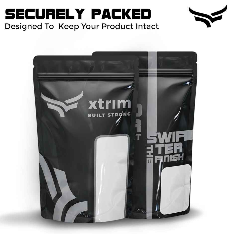 Xtrim Bike Gloves | Padded | Breathable | Anti-Slip | Cycling & Motorcycle Gear | Black | Medium