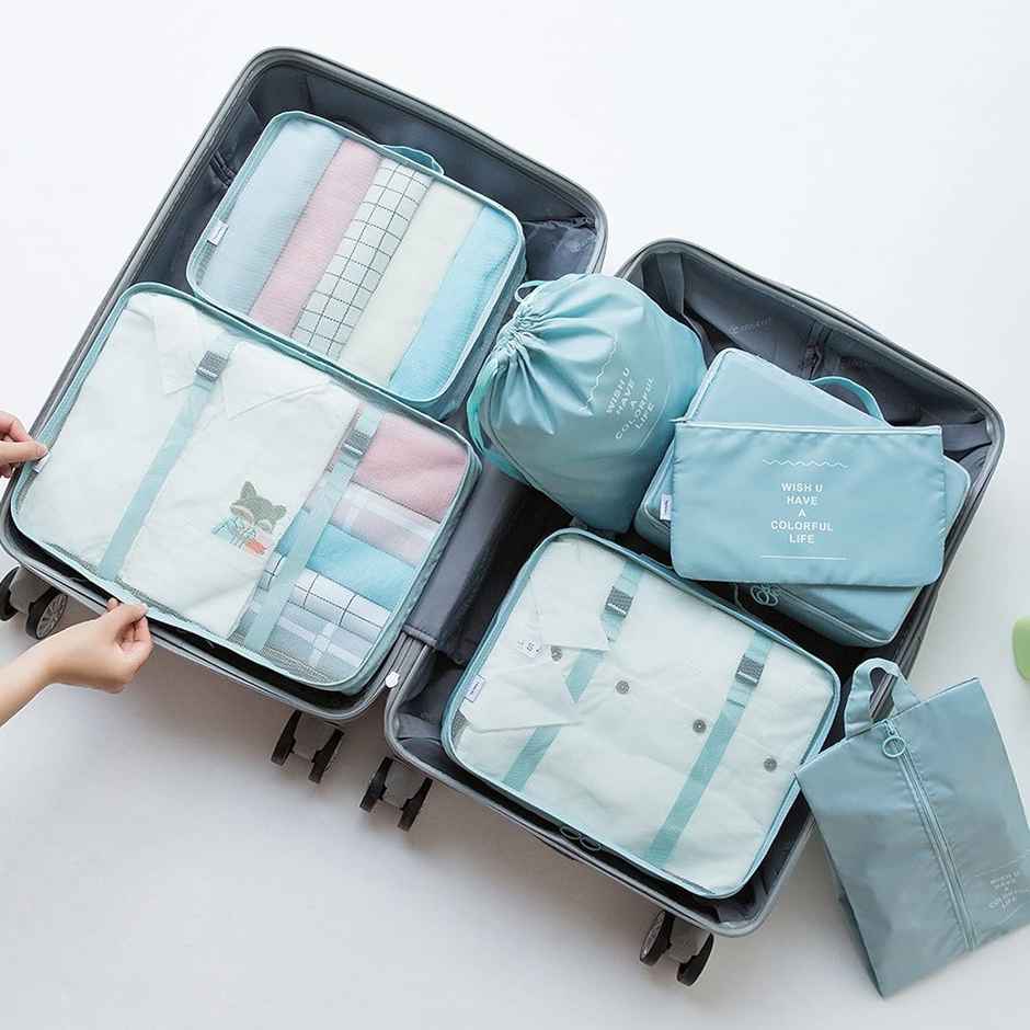 Perpetual Travel Organizer 7 in 1 Sky Blue