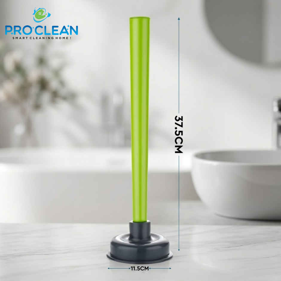 PROCLEAN Toilet Plunger | Green