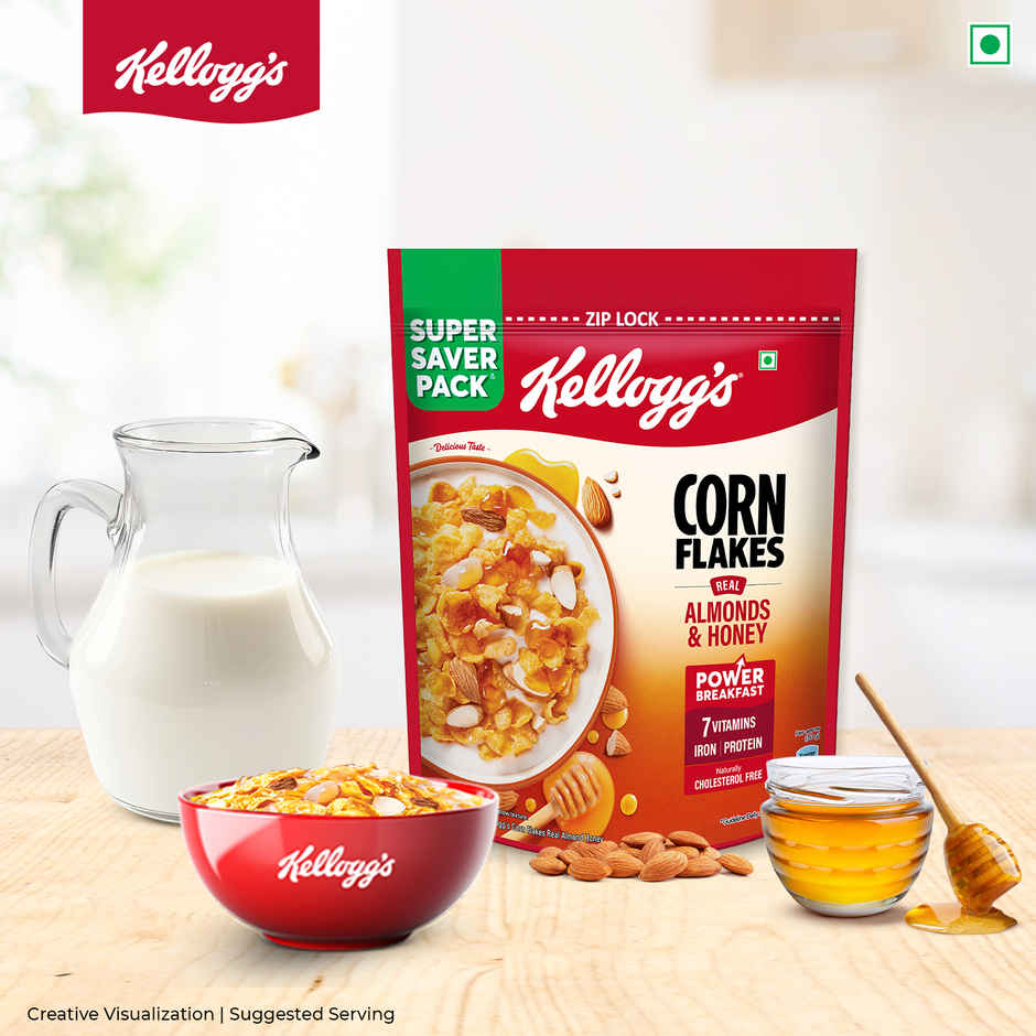 Kellogg's Corn Flakes Almonds & Honey | Power Breakfast