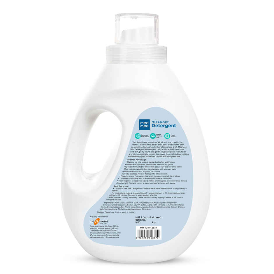 Mee Mee Anti-Bacterial Baby Laundry Detergent - One Drop Cleaning