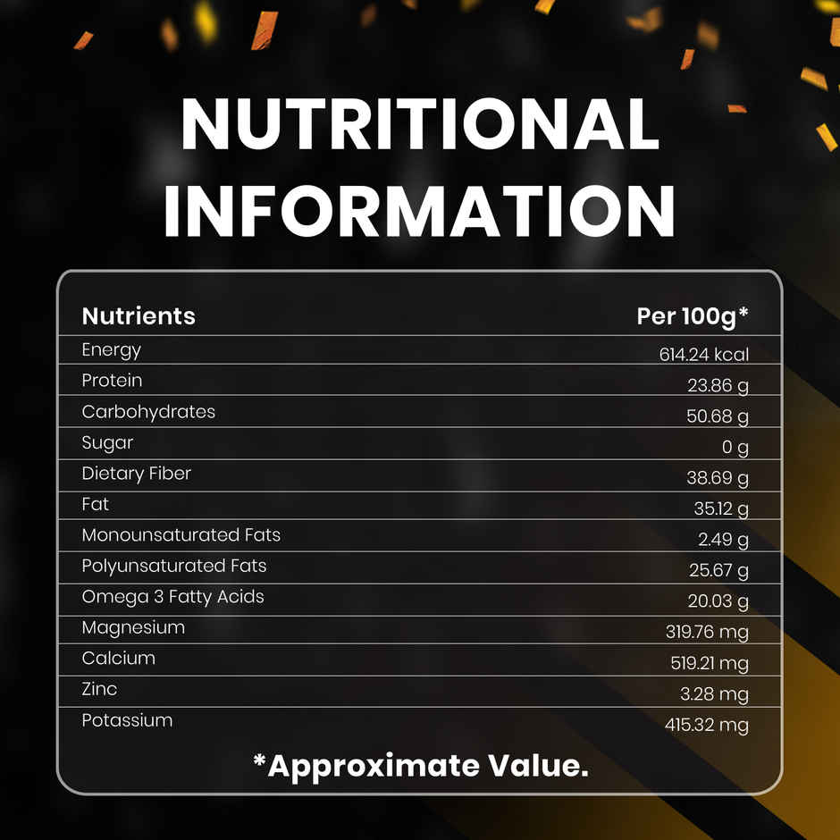 NutroVally Premium Chia Seeds | Rich in Protein and Fiber