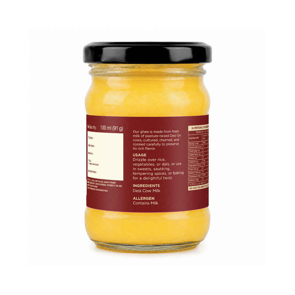 Two Brothers Desi Gir Cow Cultured Ghee
