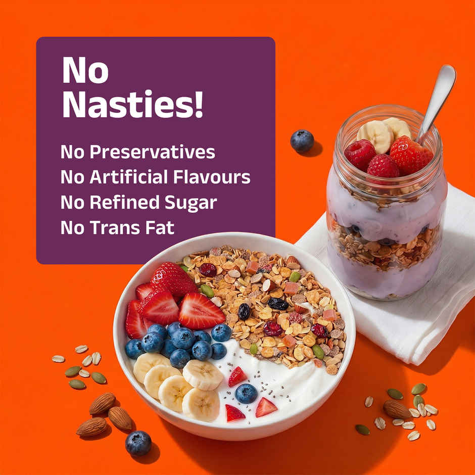 Pintola 25g High Protein Muesli - Fruit & Nut - Naturally Sweetened