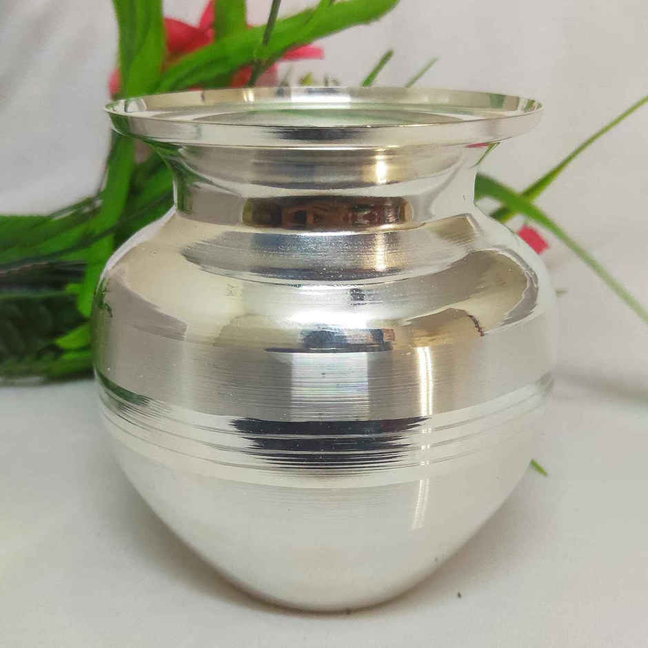 Silver Polished Pooja Lota | 300 ml | Chandar